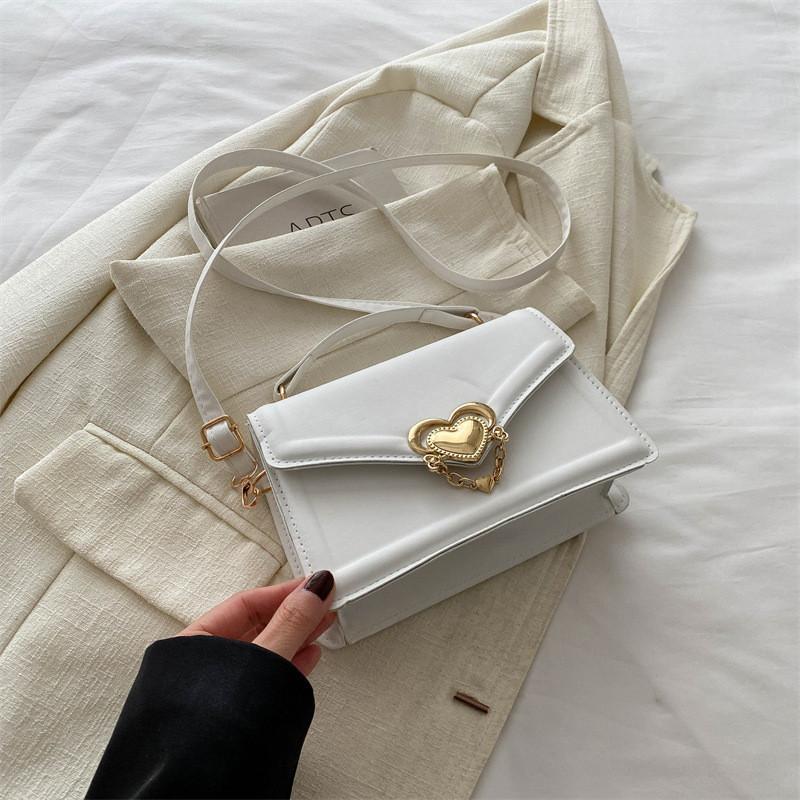 Stylish Korean Casual Handbag 2024 Fashionable Commuter Small Square Bag For Women