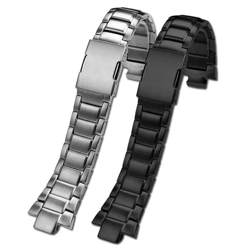 Raised stainless bracelet for Casio EDIFICE series EQW-M1100 EQW-A1000 watchband stainless watch strap 13mm men's wristband