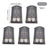 5pcs Shoes Storage Bag Nonwoven Travel Portable Shoes Bag Drawstring Dust Large Capacity Garment Classification Hanging Bags