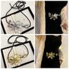 Zinc Zinc Alloy Metal Flower Waist Chain Vintage Exaggerated Belt Versatile Golden Tulip Belt  Bag Decoration