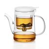 Bonston-Elegant Teapot with Insulation Separation, Bubble Tea Cup, Heat-Resistant Glass Teapot, Simple Filter Tea Cup
