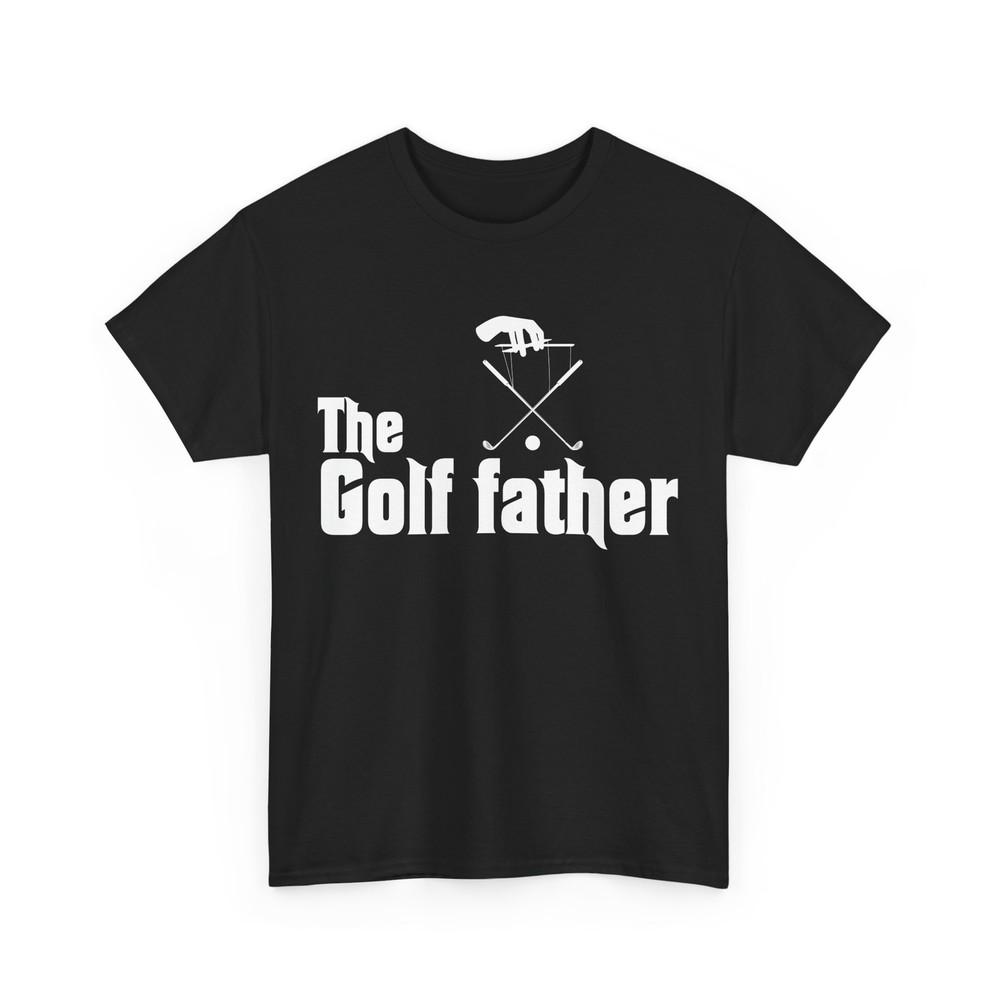 The Golffather T-Shirt, Golfing Lovers Golfer Dad Father's Day T-Shirt