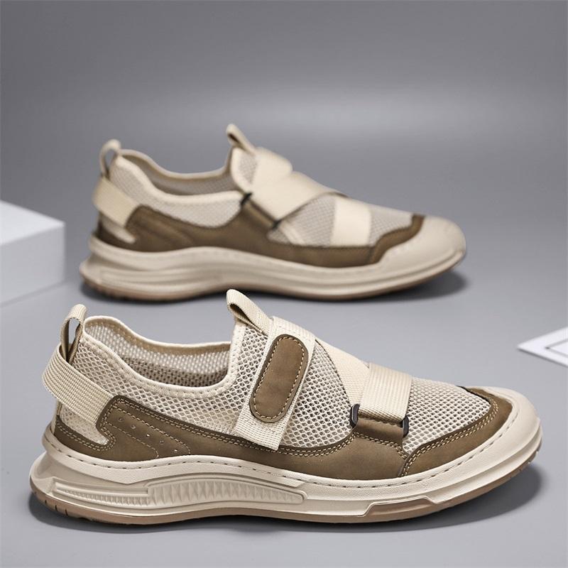 

Мода Лето Минимализм Новые Мужские Повседневные Сандалии Удобные и дышащие мужские Уличные мужские Универсальные спортивные прогулочные туфли для вечеринок 44 хаки