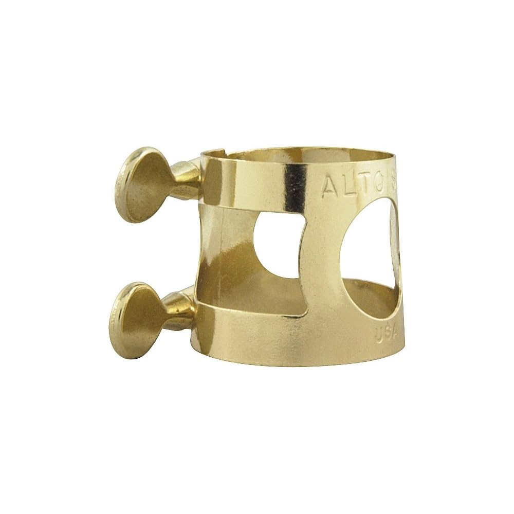 Yamaha YAC 1607 Alto Saxophone Ligature Brass Material Adjustable Design