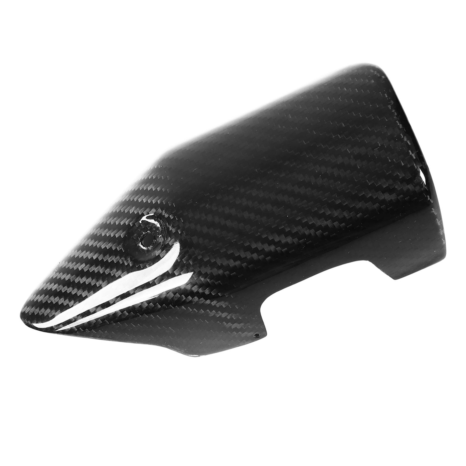 

3K Carbon Fiber Motorcycle Exhaust Pipe Protection Cover Heat Shield Replacement for MT‑10 2016‑2018