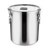 Stainless Steel Sealed Storage Bucket