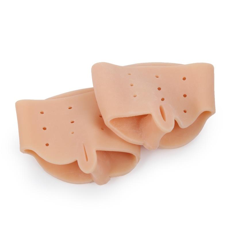 Forefoot Pad Left And Right Foot Clamping SEBS Hallux Valgus Protection Cover Forefoot Protection Insole Big Toe Divider all code жёлтый