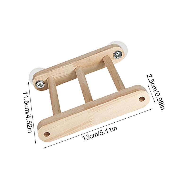 Bird Cage Ladder Folding Parrots Climbing Ladder Multipurpose Beak Grinding Toys Bird Climbing Toys For Standing Climbing