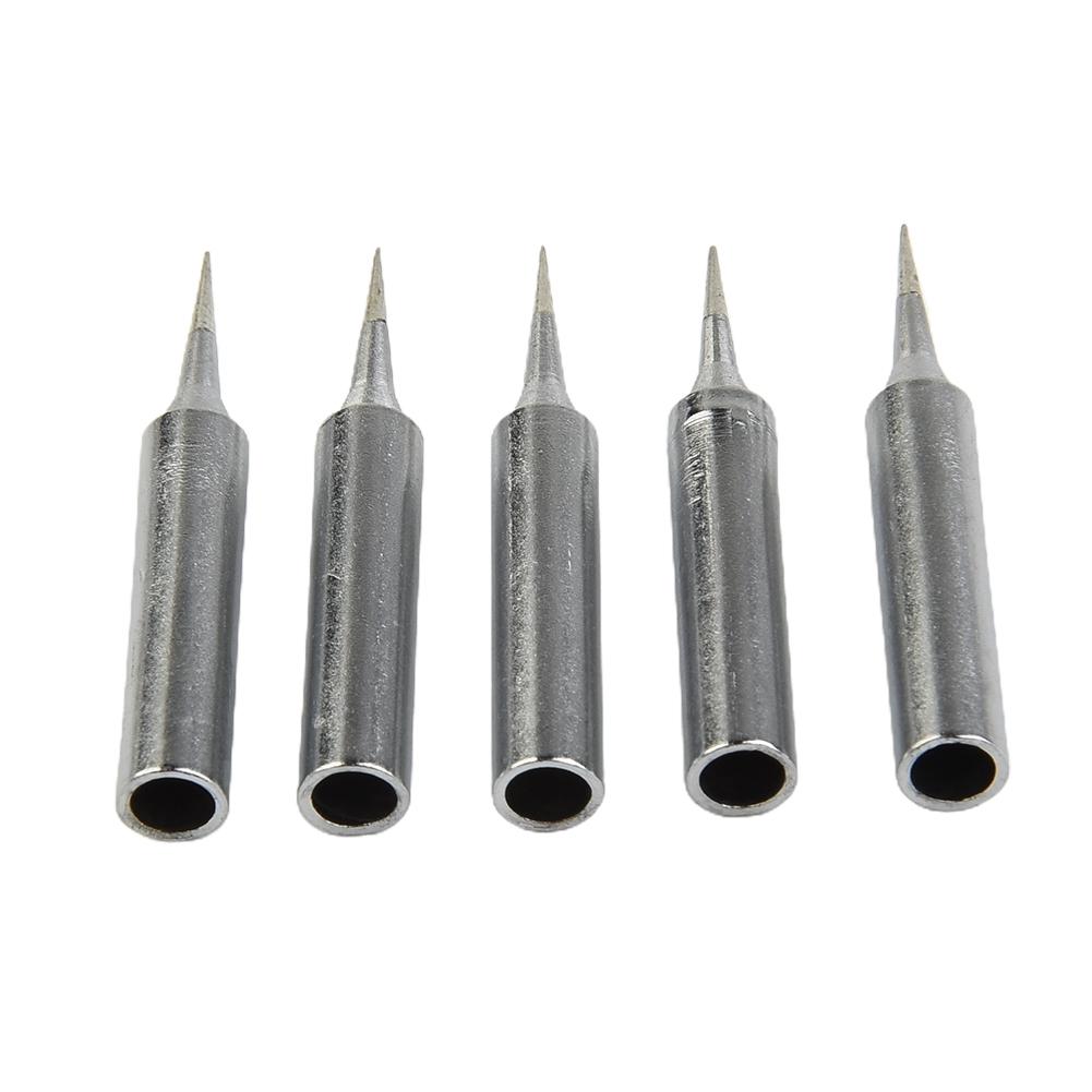 5pcs Soldering tips Pure copper Silver Screwdriver Equipment Soldering