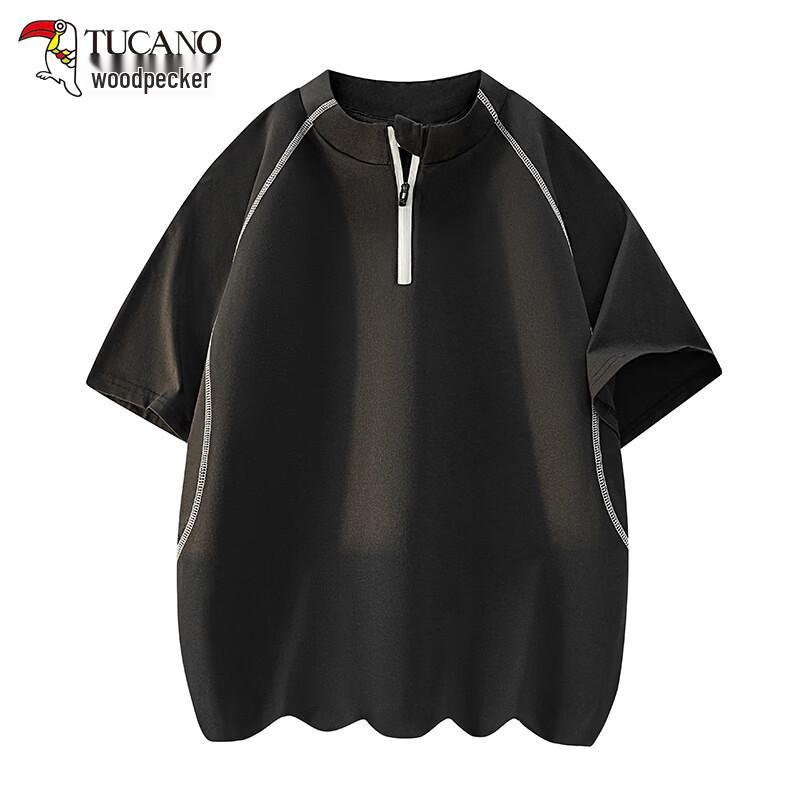 TUCANO Men s Half-Zip Quick-Dry T-Shirt M