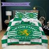 Sporting CP Pattern Bedding,Quilt Set Quilt Cover Pillowcase Home Birthday Gift(1 * duvet cover + 2 * pillowcase, without core)_lx