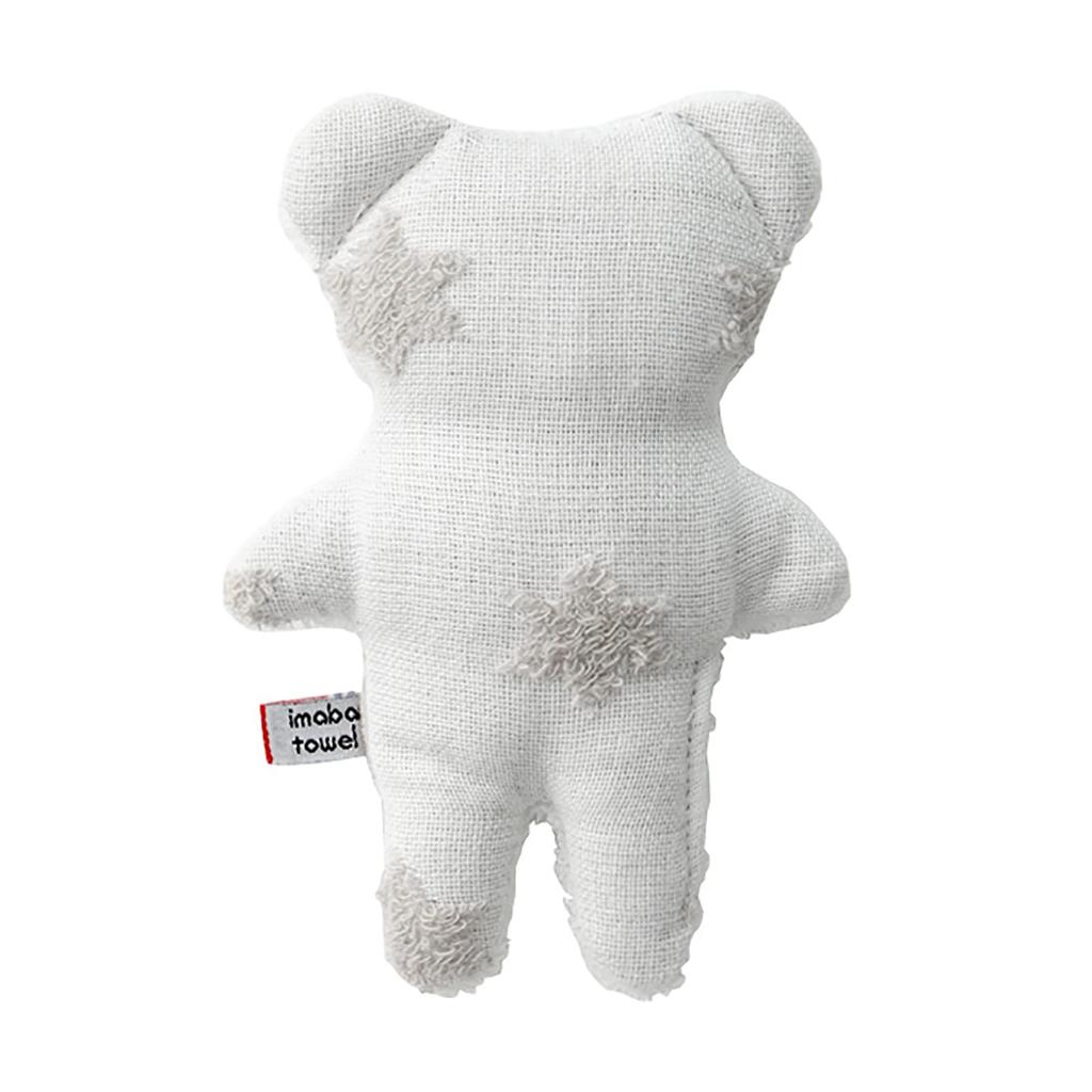 Stylem Imabari Towel Made by Imabari Baby Gift Gift Set 3 Pieces Hooded Bath Poncho X 1 X Bib X 1 X Niginigi X 1 X First Towel First Towel Gray Baby