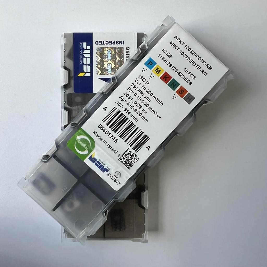 ISCAR / APKT100320PDTR-RM IC328 /Original blade Carbide CNC Blade 10 PCS