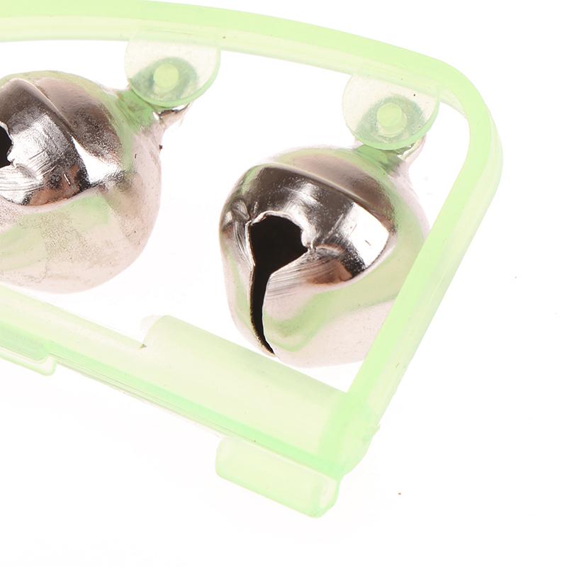 5Pcs/Lot Fishing Bite Alarms Fishing Rod Bell Rod Clamp Tip Clip Bells Ring Fishing Accessory Outdoor
