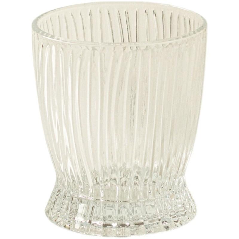 Nordic Retro Style Glass High Value Household Water Cup Juice Cup Beer Cup Wind Transparent Whisky Cup