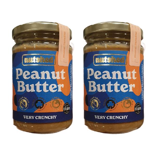 Nutshed Artisanal Berry Crunch Peanut Butter Twin Pack 290g x 2p