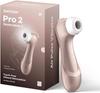 Satisfatório Pro 2: Um massageador clitoriano/de mamilos de nova geração com 11 níveis de intensidade, um vibrador pessoal a bateria e design à prova d'água