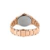 Armani Exchange Three-Hand Rose Gold-Tone Stainless Steel Watch