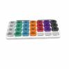 21/28/31 Grids Medicine Box Portable Large Capacity Medicine Storage Box Transparent Detachable Pill Box Daily Medicine