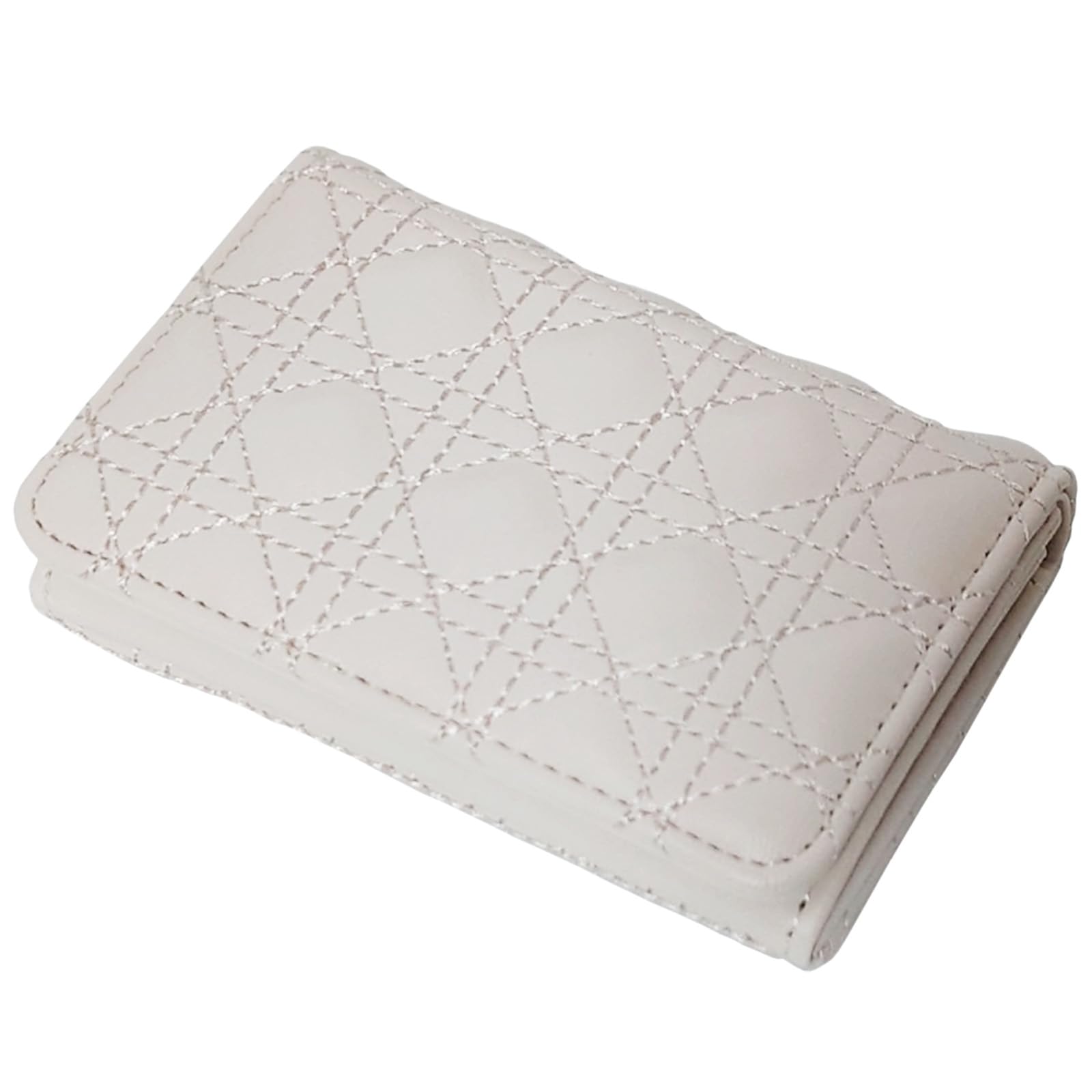 

Бизнес-визитница Crossmarberry для женщин, Милая, Магнитная, Стильная, Компактная, Стеганый дизайн, Визитница с отделениями, Легкая, Простая,