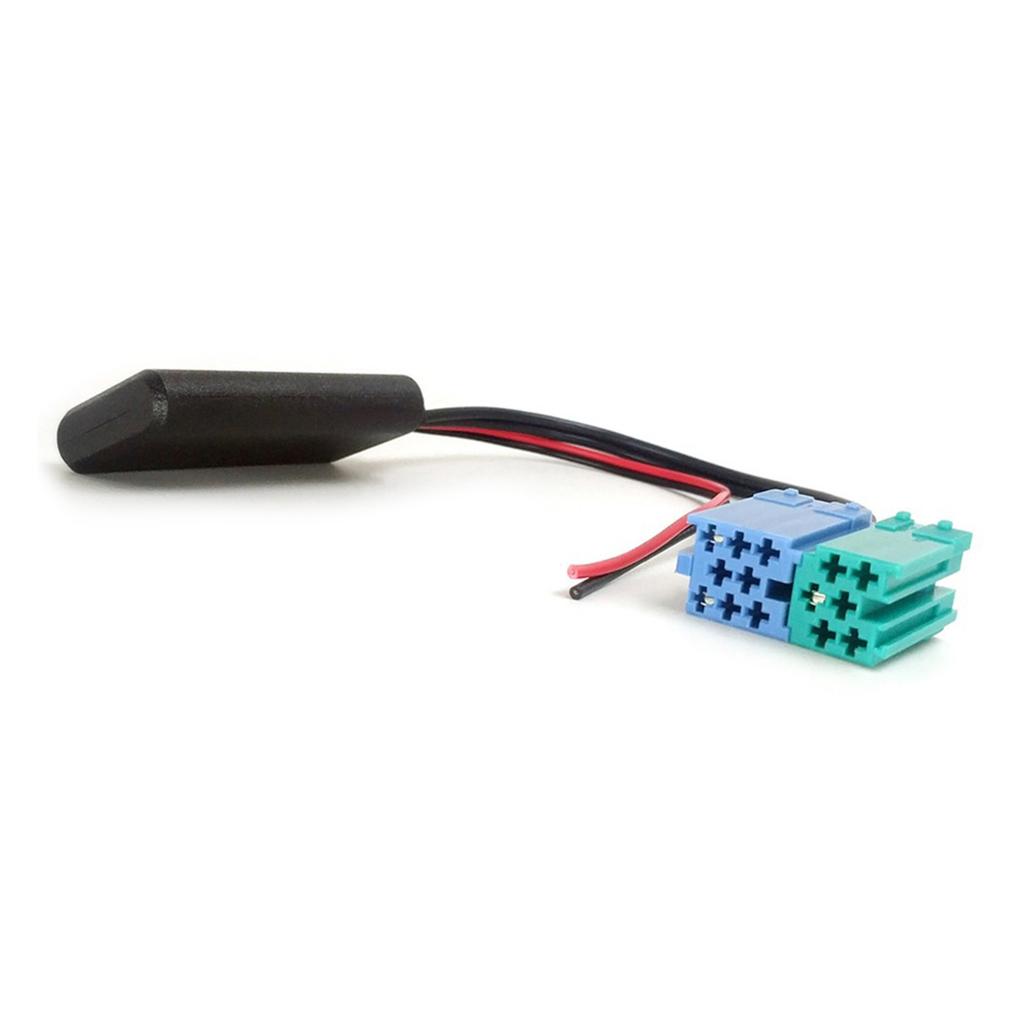 AUX Audio Adapter Microphone Wireless Bluetooth-compatible Mini ISO 6Pin 8Pin Connector Cable Adapter for Becker Radio