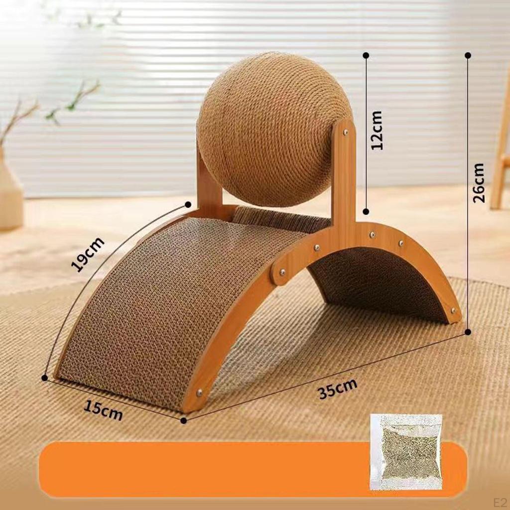 Cardboard Cat Scratcher for Furniture Protection