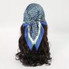 Luxus Damen Seiden-Quadratschal Schal Mode Xiaoxiangfeng Druckdesign Satin Hijab Tücher Halstuch Damen Haarbänder 70*70CM