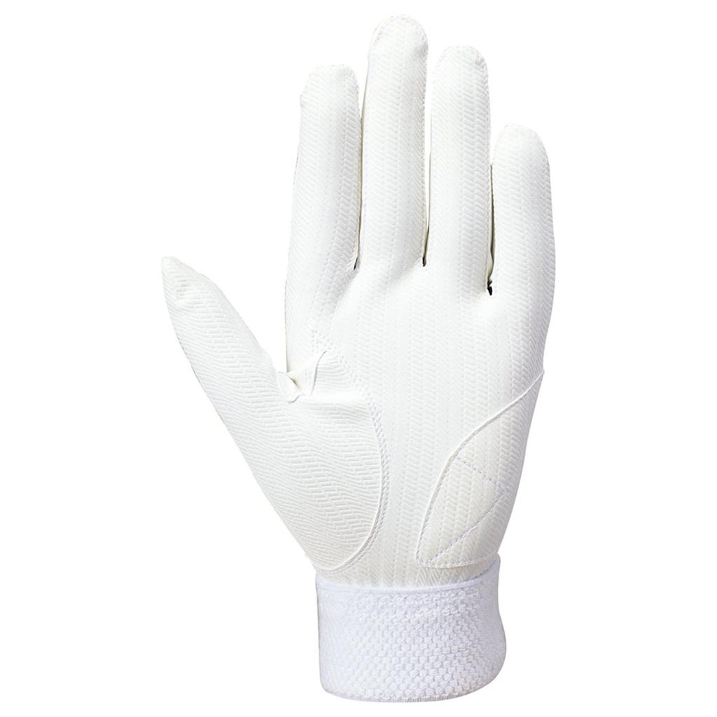 SSK Baseball Batting High School Baseball Both Large Gloves, Compatible, Hands, BG3004W, White,
