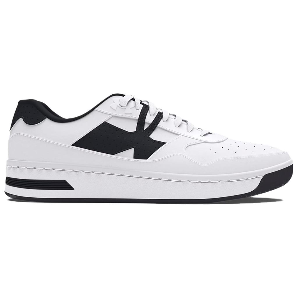 Under Armour Court 96 White Black Unisex Sneakers 3028633-101