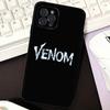 Superhero V-Venom Phone Case For iPhone 16 15 14 11 12 13 Mini Pro XS Max Cover 6 7 8 Plus X Funda Shell