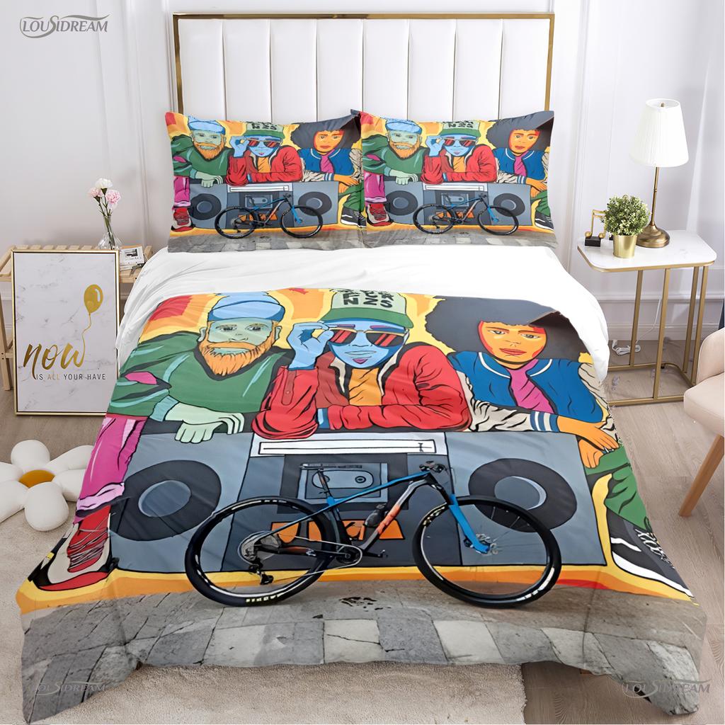 Cute T-Tintines All Season Duvet Cover Cartoon Funny Bedding Sets Soft Quilt Cover And Pillowcases Teen Single/Double/Queen/King