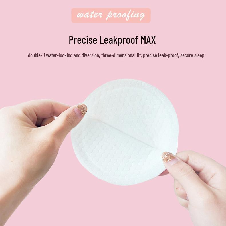 Almofadas de Amamentação Descartáveis Ultra-Finas Respiráveis Anti-Vazamento para o Verão - Almofadas para Mamilos Macias de Algodão à Prova de Vazamento
