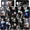 Handyhülle für Samsung Galaxy S25 S24 S23 iPhone 16 15 Xiaomi Redmi Note 14 13 12 16E X 11 Pro Max Moto Huawei Comics Gojo Satoru Jujutsu Kaisen Cover