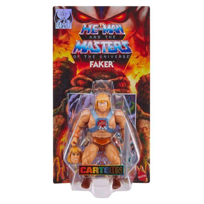 Figurine articulée - Masters of the Universe - Fakor - 14 cm - Yeux brillants - 16 articulations