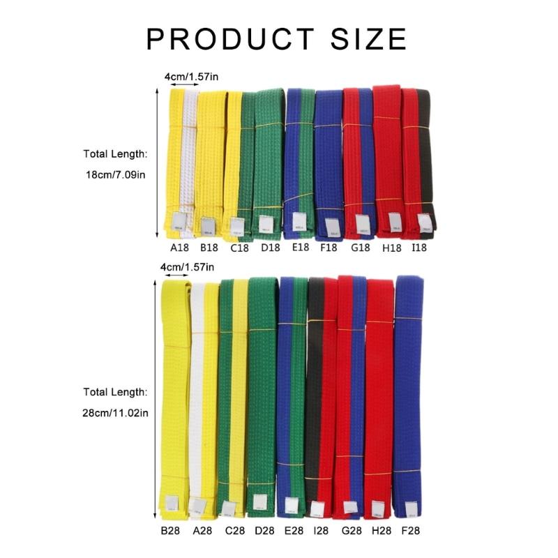 Cintura Professionale Judo Taekwondo Nastro Standard Judo Taekwondo Fascia Lombare Protettiva