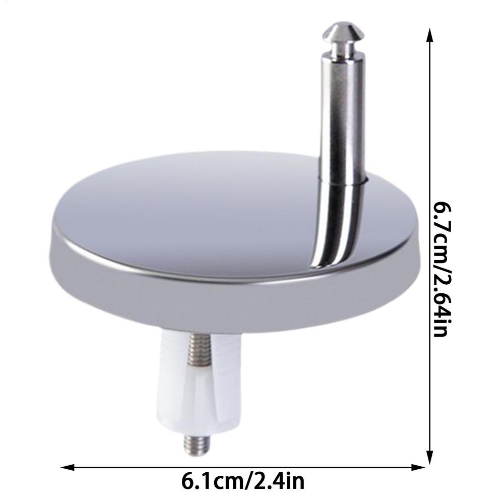 

2Pcs Toilet Seat Hinges Universal Seat Top Fix Hinge Stainless Steel Replacement Toilet Seat Parts Mounting Connector Attachme