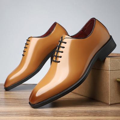 Nye Business Lærsko for Menn Formelle Skinnsko for Menn Skinnsko Oxfords Bryllup Kontorsko Høst Pustende Spisse Joggesko
