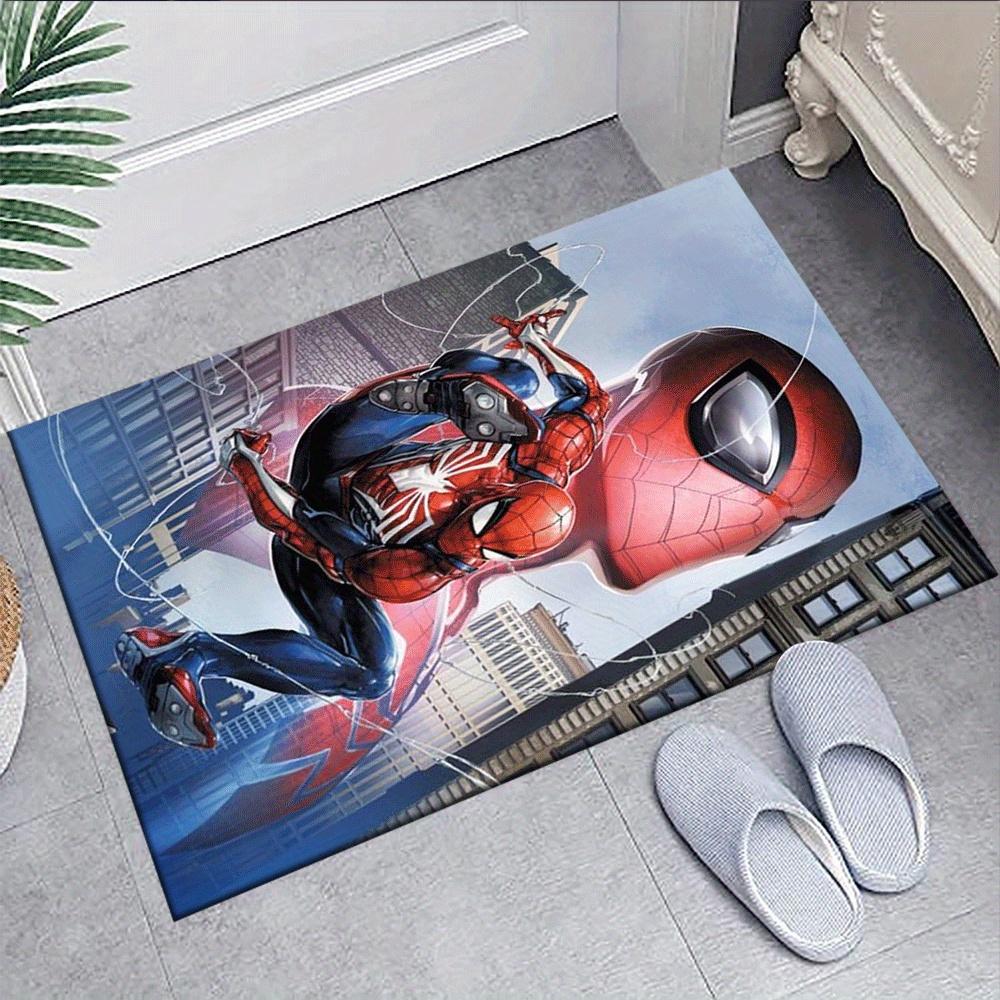 1pz Tappeto Area Tappeto Spider-man, Camera da Letto e Sala Giochi Durevole, Resistente alle Macchie e Facile da Pulire, Soggiorno