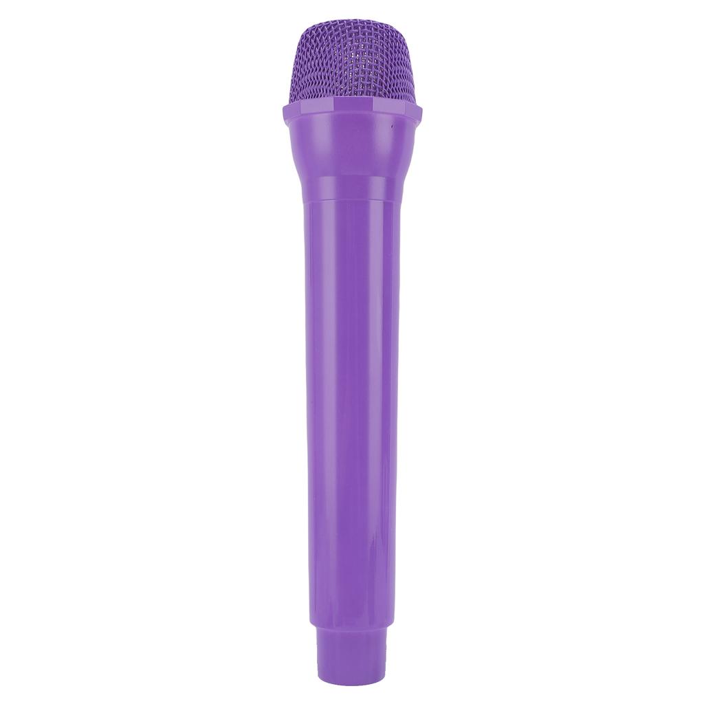 Microphone Cosplay Prop Lightweight Portable 1:1 Scale Speech Practice Fake Mic for Photo Taking