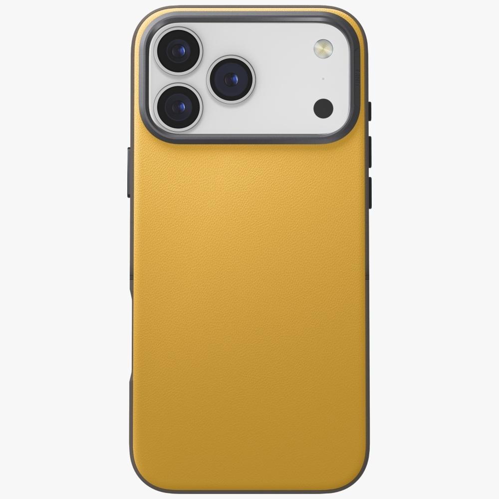 UNIQ Lyden DS Case for iPhone 17 Pro Max Magclick Charging Yellow/Gray