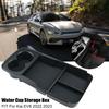 For Kia EV6 2022 2023 ABS Black Interior Armrest Console Central Storage Box Holder Interior Organizer Car