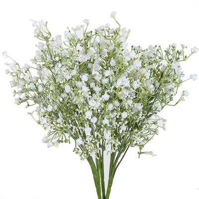 5 Gabeln Kunstblume Pflanze Schleierkraut Heißer Verkauf Hochzeit Brautstrauß Weihnachten Heimdeko Vase DIY Geschenk Foto Requisite
