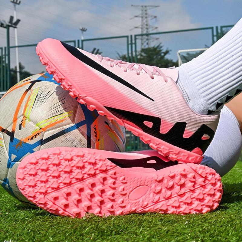 New Men Professional Football Boots Women Ultralight Soccer Shoes Unisex Hot Sale Cleats Futsal High-quality TF/FG Sneakers