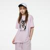 Nike Casual Sport Husky Print Breathable Short Sleeve T-Shirt Women Tops Pink DJ1846-695