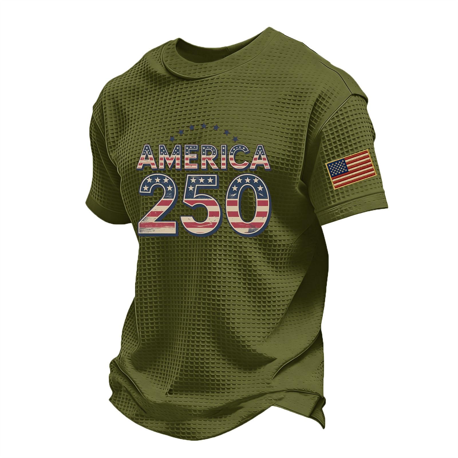 

Men s Casual Round Neck Lightweight Breathable Short-Sleeve Top L армия зеленый