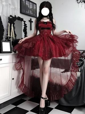 Lolita Dress with Cute Perfect for Waist and Petticoat [SparkleRomance] Train, Girls' Costume, Frills, Recitals, Parties, Events, Halloween, Costumes,