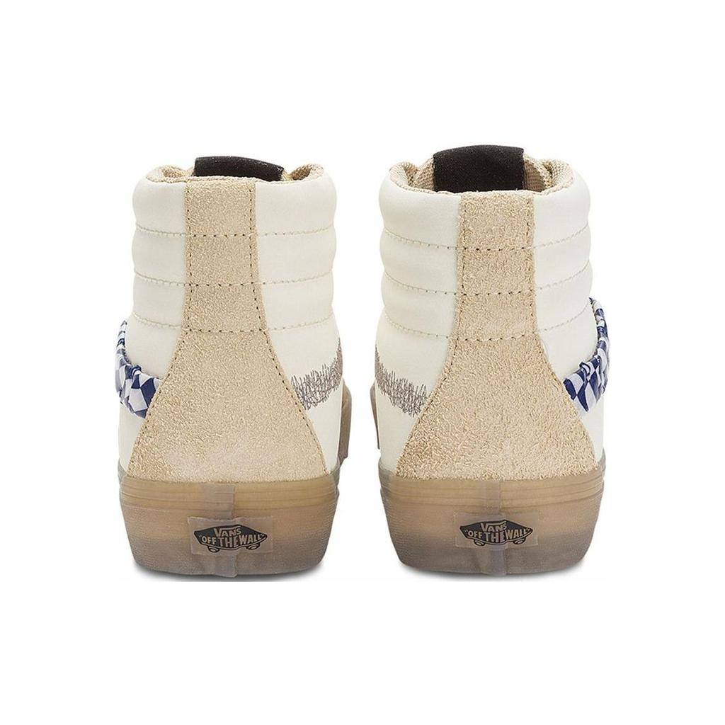 Rokit X Vans Sk8-Hi 38 DX WS Translucent Pebble Unisex Sneakers Cream VN0000SQBKV