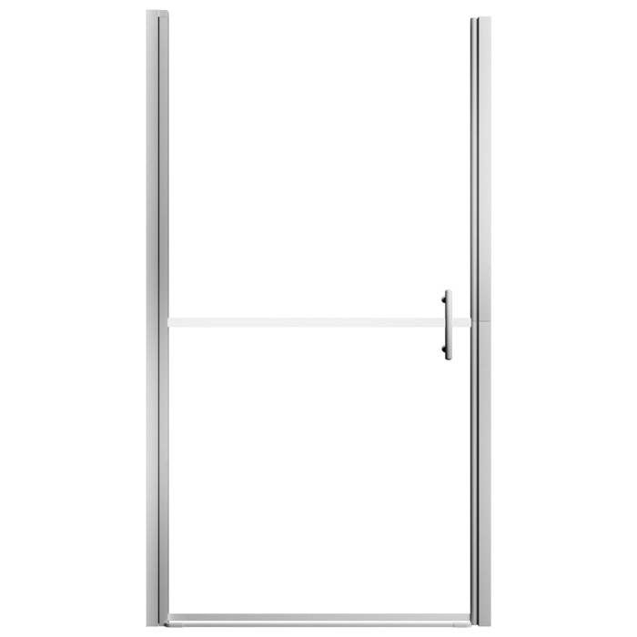 VidaXL Shower Door Shower Wall Shower Cabin Screen Partition Bathroom Home Interior Tempered Glass 81x195 146655