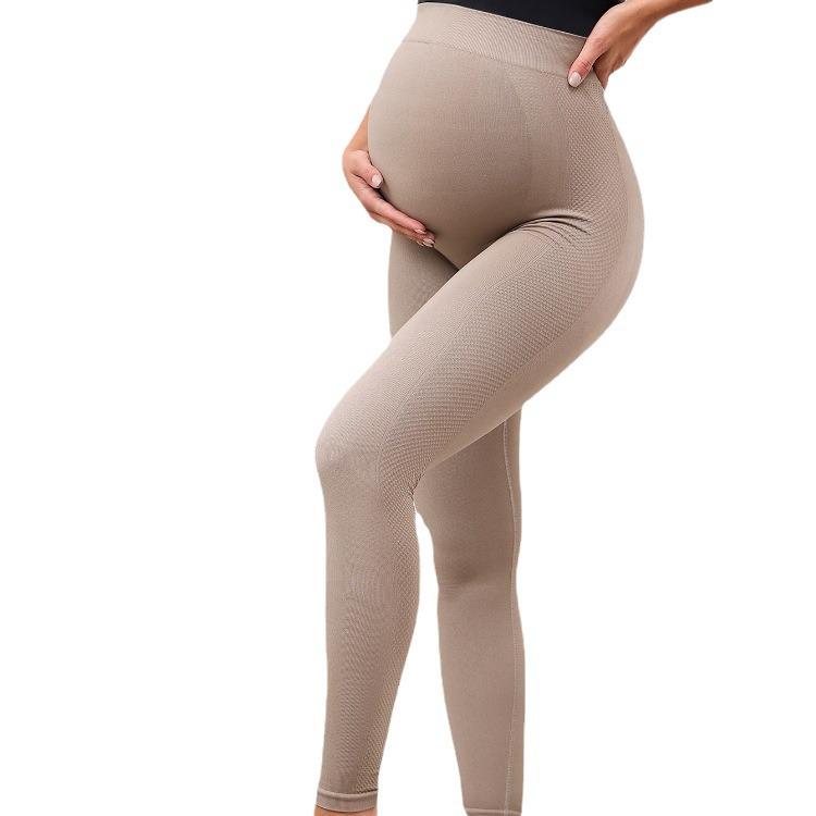 European & American Spring/Autumn High-Waisted Butt-Lift Tummy-Support Casual Maternity Pants