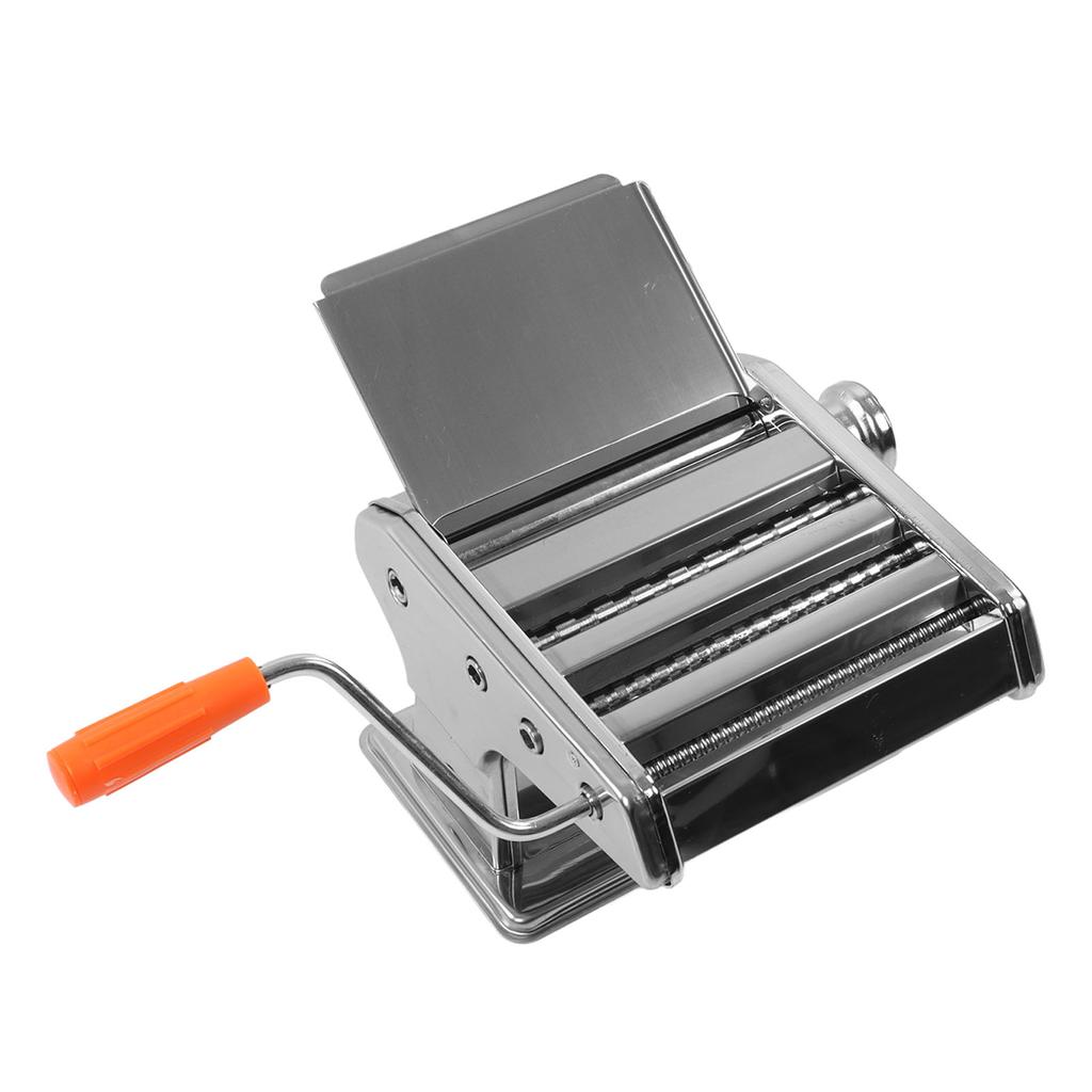 Maszynka do makaronu Stal nierdzewna 9 poziomów regulacji grubości Ręczna maszynka do makaronu z antypoślizgiem